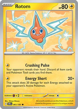 Rotom (061/191) [Scarlet & Violet: Surging Sparks] - Trinity Hobby