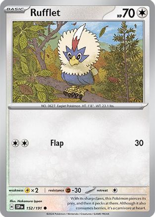 Rufflet (152/191) [Scarlet & Violet: Surging Sparks] - Trinity Hobby