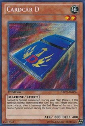 Cardcar D [GAOV-EN006] Secret Rare - Trinity Hobby