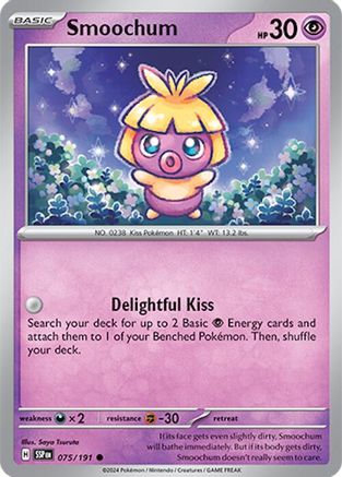 Smoochum (075/191) [Scarlet & Violet: Surging Sparks] - Trinity Hobby