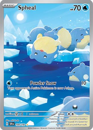 Spheal (199/191) [Scarlet & Violet: Surging Sparks] - Trinity Hobby