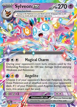 Sylveon ex (086/191) [Scarlet & Violet: Surging Sparks] - Trinity Hobby