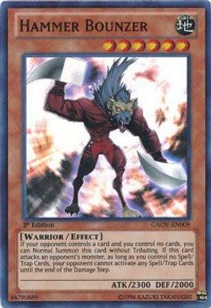 Hammer Bounzer [GAOV-EN009] Super Rare - Trinity Hobby