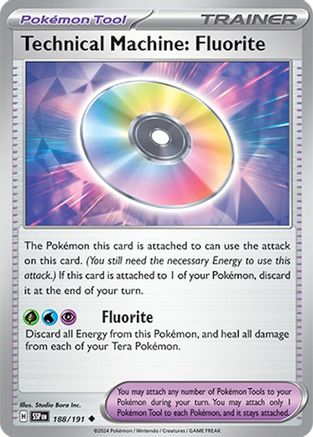 Technical Machine: Fluorite (188/191) [Scarlet & Violet: Surging Sparks] - Trinity Hobby