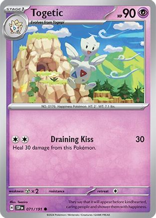 Togetic (071/191) [Scarlet & Violet: Surging Sparks] - Trinity Hobby