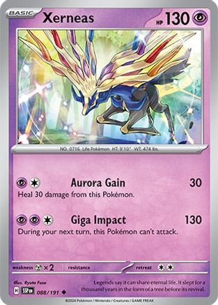 Xerneas (088/191) [Scarlet & Violet: Surging Sparks] - Trinity Hobby