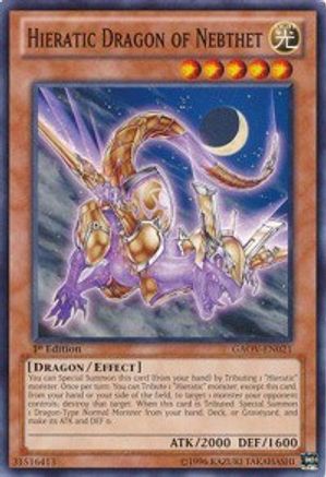 Hieratic Dragon of Nebthet [GAOV-EN021] Common - Trinity Hobby