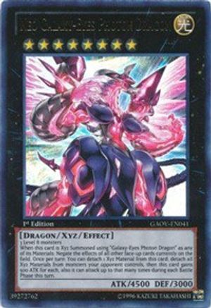 Neo Galaxy-Eyes Photon Dragon [GAOV-EN041] Ultra Rare - Trinity Hobby