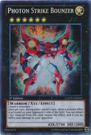 Photon Strike Bounzer [GAOV-EN043] Secret Rare - Trinity Hobby
