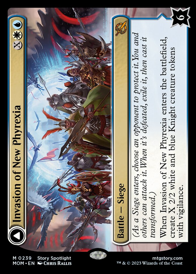 Invasion of New Phyrexia // Teferi Akosa of Zhalfir [March of the Machine] - Trinity Hobby