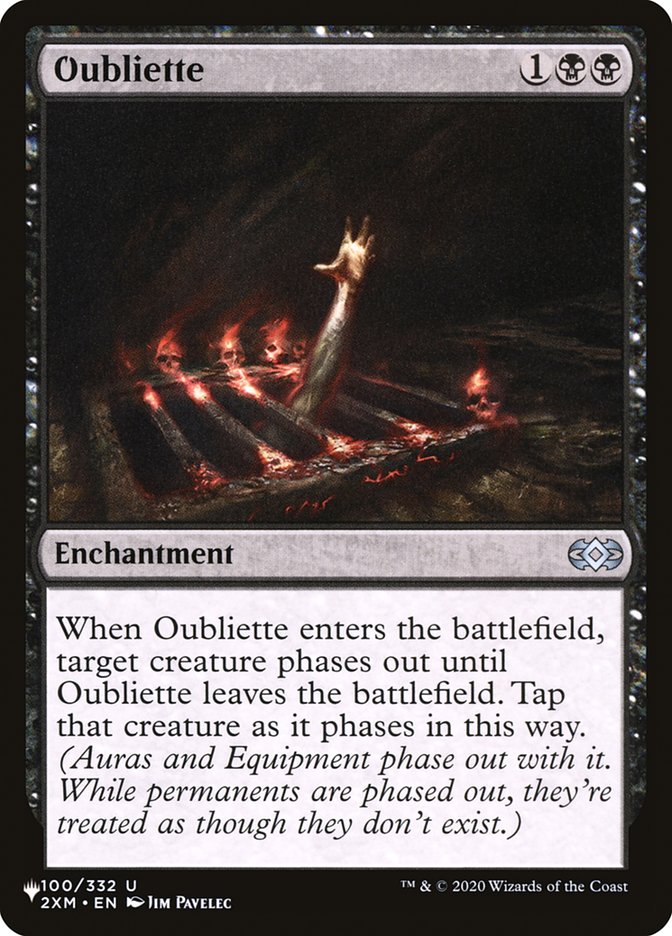 Oubliette [The List] - Trinity Hobby