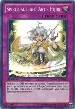 Spiritual Light Art - Hijiri [GAOV-EN077] Super Rare - Trinity Hobby