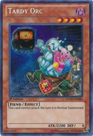 Tardy Orc [GAOV-EN085] Secret Rare - Trinity Hobby