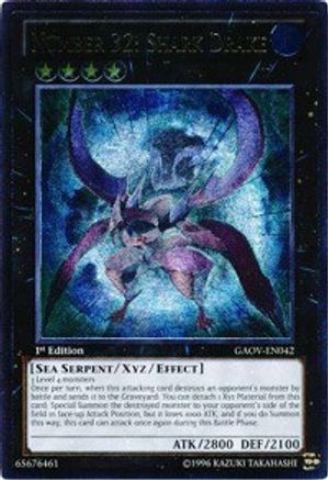 Number 32: Shark Drake [GAOV-EN042] Ultimate Rare - Trinity Hobby