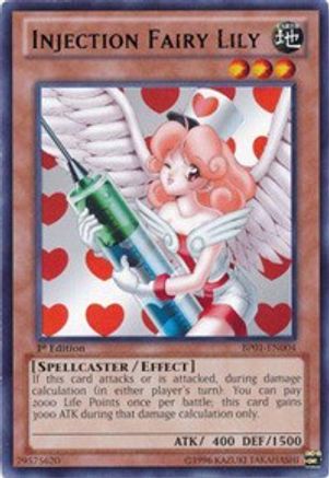 Injection Fairy Lily [BP01-EN004] Rare - Trinity Hobby