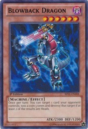 Blowback Dragon [BP01-EN008] Rare - Trinity Hobby