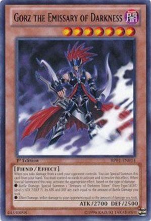 Gorz the Emissary of Darkness [BP01-EN014] Rare - Trinity Hobby