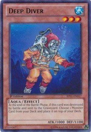 Deep Diver [BP01-EN017] Rare - Trinity Hobby