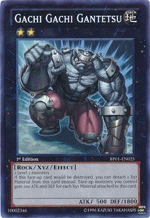 Gachi Gachi Gantetsu [BP01-EN025] Rare - Trinity Hobby