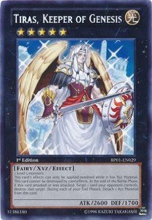 Tiras, Keeper of Genesis [BP01-EN029] Rare - Trinity Hobby