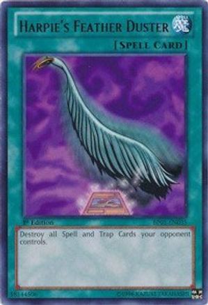 Harpie's Feather Duster [BP01-EN035] Rare - Trinity Hobby