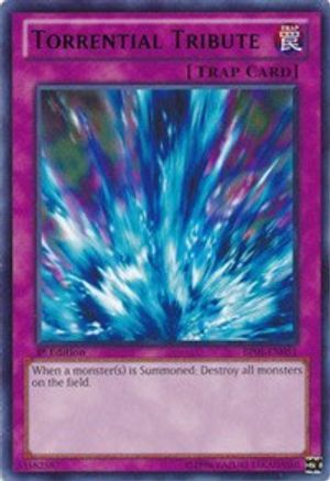 Torrential Tribute [BP01-EN051] Rare - Trinity Hobby