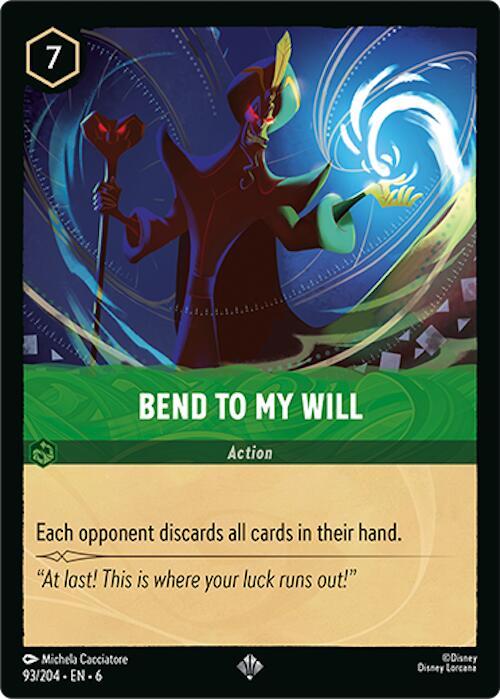 Bend to My Will (93/204) [Azurite Sea] - Trinity Hobby