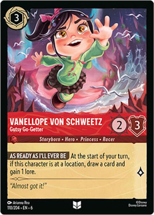 Vanellope von Schweetz - Gutsy Go-Getter (110/204) [Azurite Sea] - Trinity Hobby
