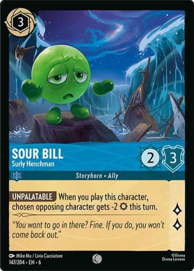 Sour Bill - Surly Henchman (147/204) [Azurite Sea] - Trinity Hobby