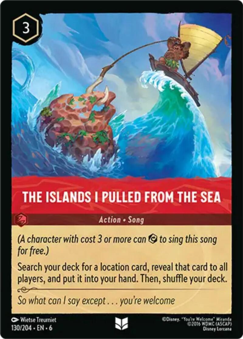 The Islands I Pulled From The Sea (130/204) [Azurite Sea] - Trinity Hobby