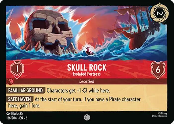 Skull Rock - Isolated Fortress (136/204) [Azurite Sea] - Trinity Hobby