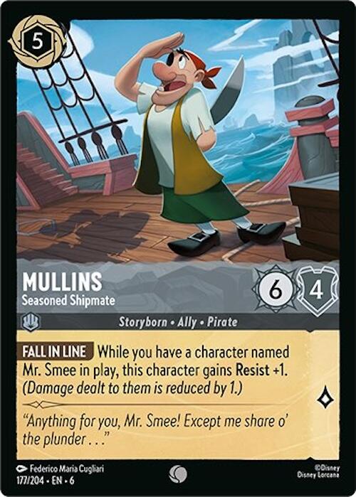 Mullins - Seasoned Shipmate (177/204) [Azurite Sea] - Trinity Hobby