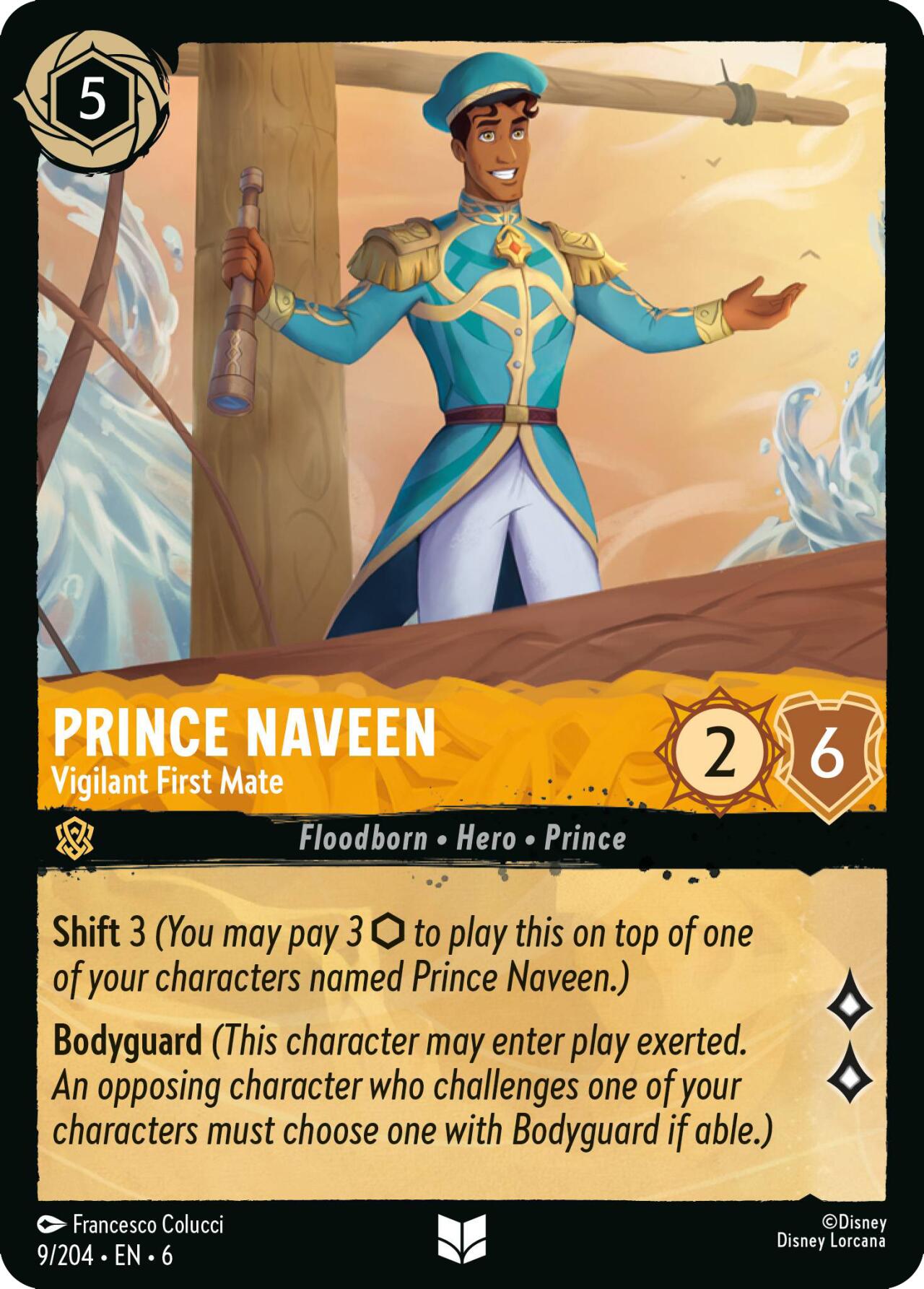 Prince Naveen - Vigilant First Mate (9/204) [Azurite Sea] - Trinity Hobby