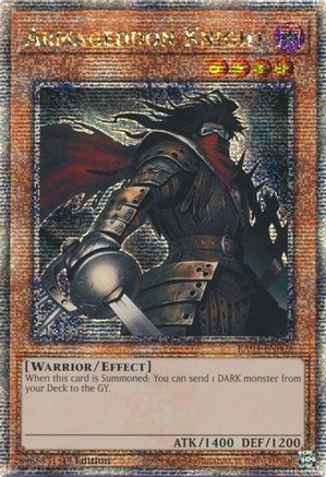 Armageddon Knight (Quarter Century Secret Rare) [RA03-EN002] Quarter Century Secret Rare - Trinity Hobby