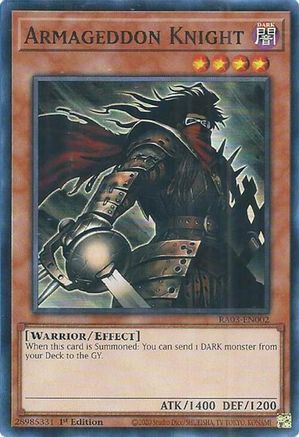 Armageddon Knight [RA03-EN002] Super Rare - Trinity Hobby