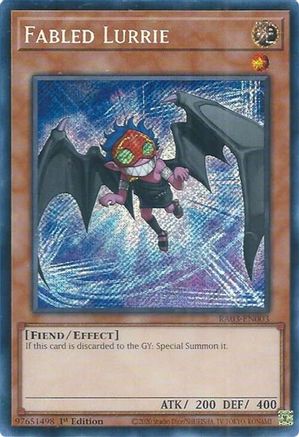 Fabled Lurrie (Secret Rare) [RA03-EN003] Secret Rare - Trinity Hobby