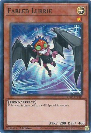 Fabled Lurrie [RA03-EN003] Super Rare - Trinity Hobby