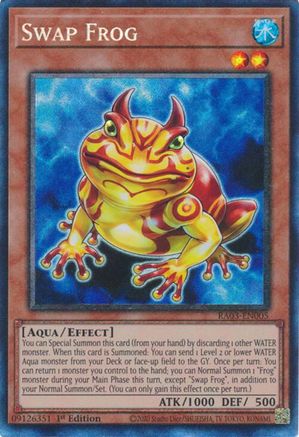 Swap Frog (CR) [RA03-EN005] Prismatic Collector's Rare - Trinity Hobby