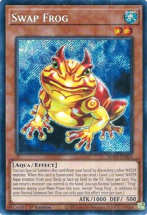 Swap Frog (Secret Rare) [RA03-EN005] Secret Rare - Trinity Hobby