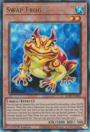 Swap Frog (UTR) [RA03-EN005] Prismatic Ultimate Rare - Trinity Hobby