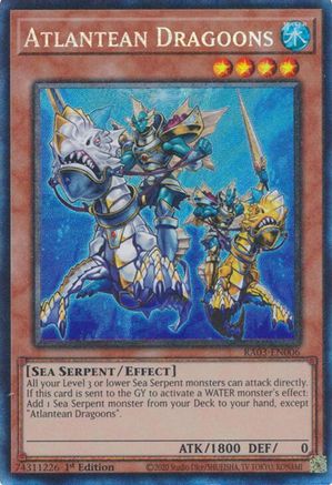 Atlantean Dragoons (CR) [RA03-EN006] Prismatic Collector's Rare - Trinity Hobby