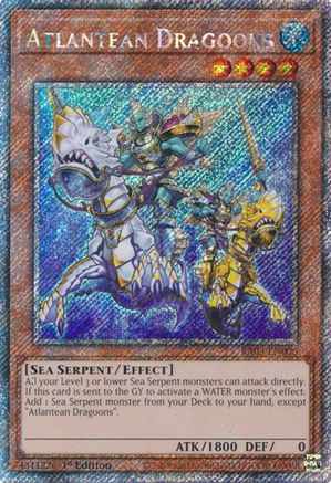 Atlantean Dragoons (Platinum Secret Rare) [RA03-EN006] Platinum Secret Rare - Trinity Hobby
