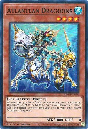 Atlantean Dragoons [RA03-EN006] Super Rare - Trinity Hobby