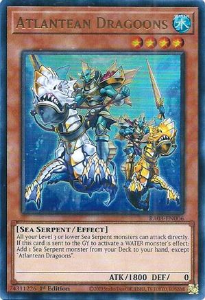 Atlantean Dragoons (UR) [RA03-EN006] Ultra Rare - Trinity Hobby