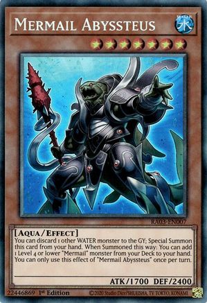 Mermail Abyssteus (CR) [RA03-EN007] Prismatic Collector's Rare - Trinity Hobby