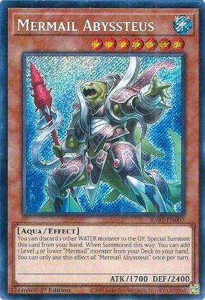Mermail Abyssteus (Secret Rare) [RA03-EN007] Secret Rare - Trinity Hobby