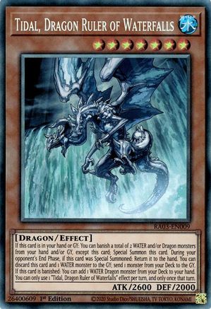 Tidal, Dragon Ruler of Waterfalls (CR) [RA03-EN009] Prismatic Collector's Rare - Trinity Hobby