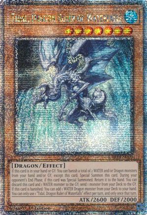 Tidal, Dragon Ruler of Waterfalls (Quarter Century Secret Rare) [RA03-EN009] Quarter Century Secret Rare - Trinity Hobby