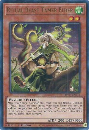 Ritual Beast Tamer Elder (UR) [RA03-EN012] Ultra Rare - Trinity Hobby