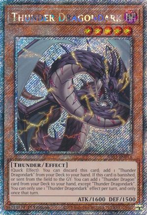 Thunder Dragondark (Platinum Secret Rare) [RA03-EN018] Platinum Secret Rare - Trinity Hobby